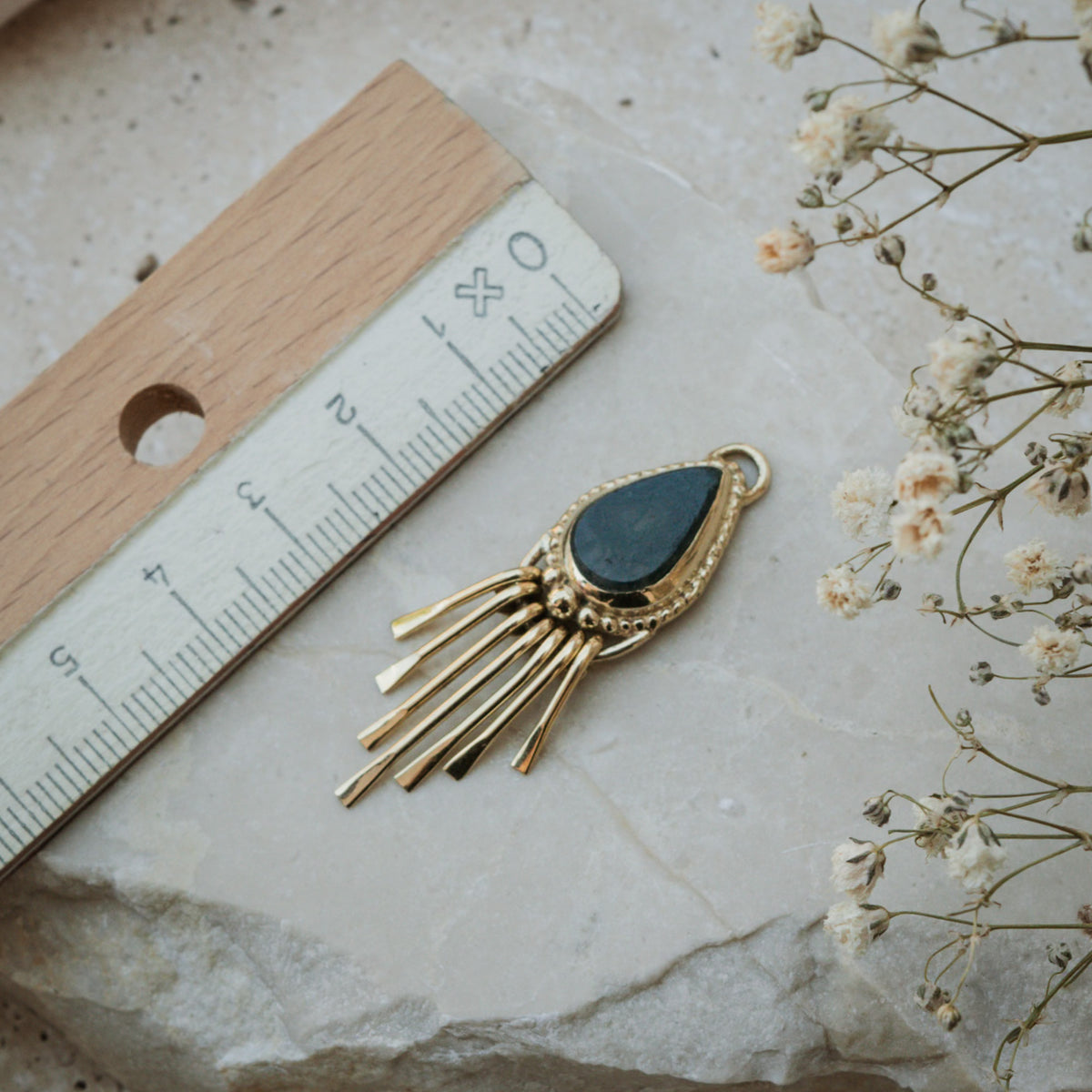 ALTHEA II Moss Agate