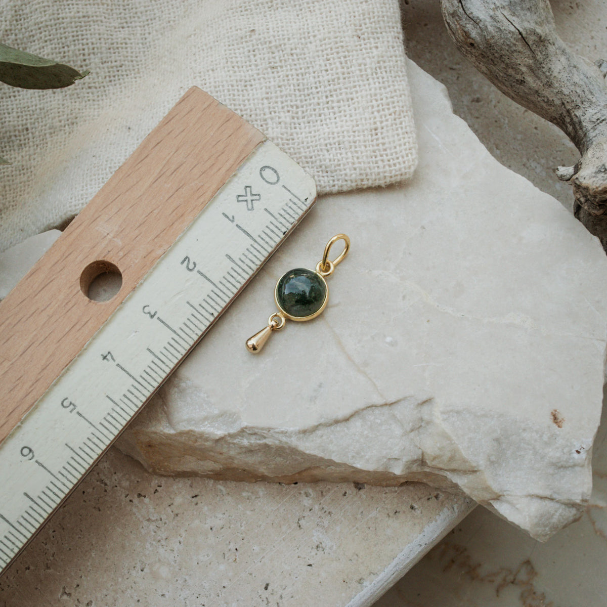 ALTHEA I Moss Agate