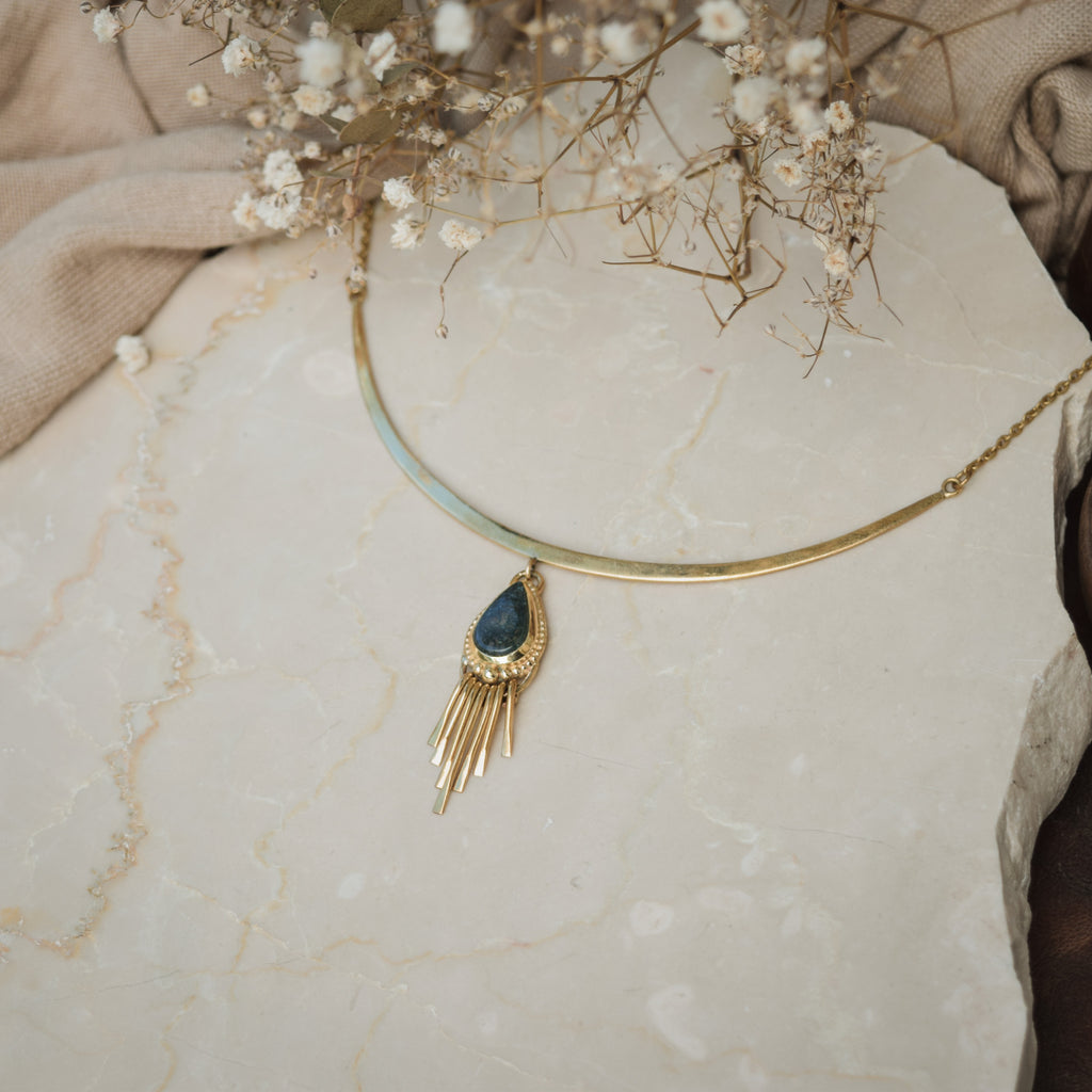 ALTHEA II Moss Agate